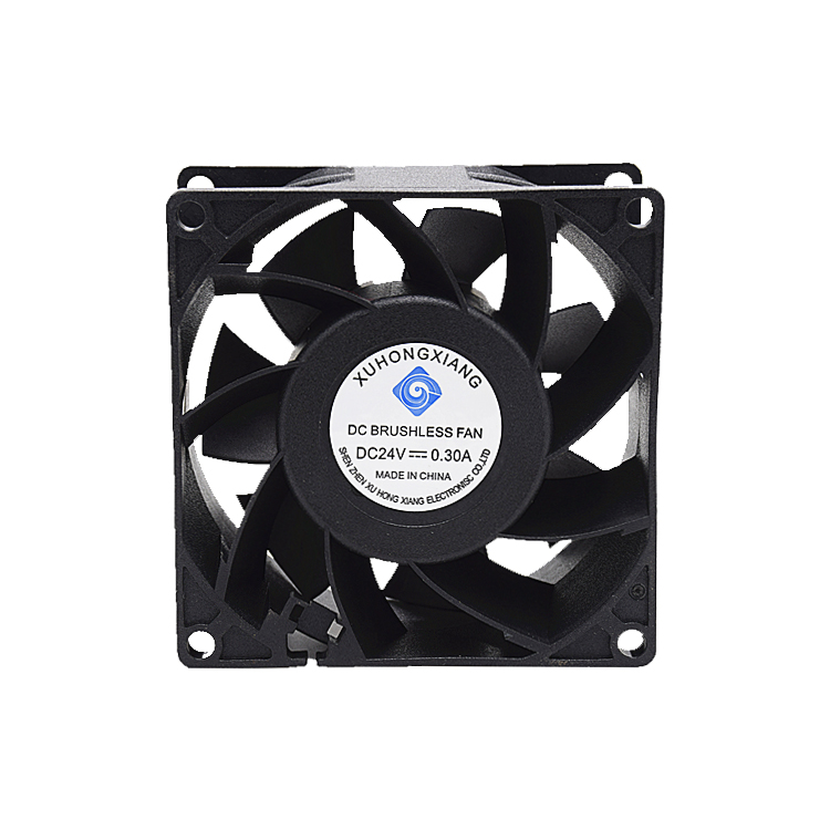 8038 DC Brushless Cooling Fan 80x80x38mm Axial Fan 12V 24V High Airflow High Static Pressure